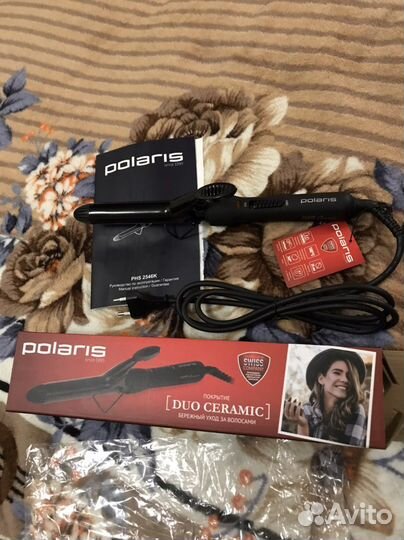 Щипцы для завивки волос polaris