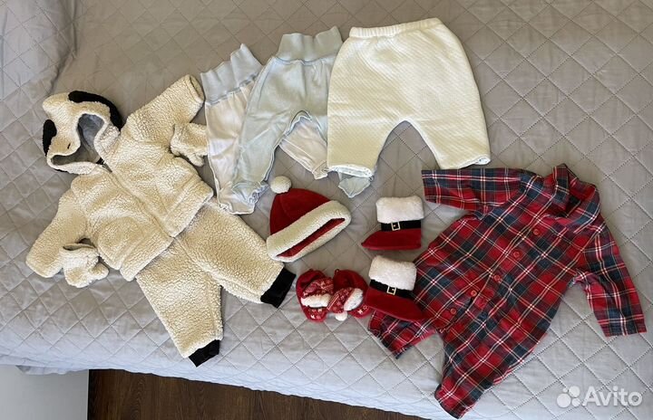 Одежда для новорожденных (пакетом на мальчика)