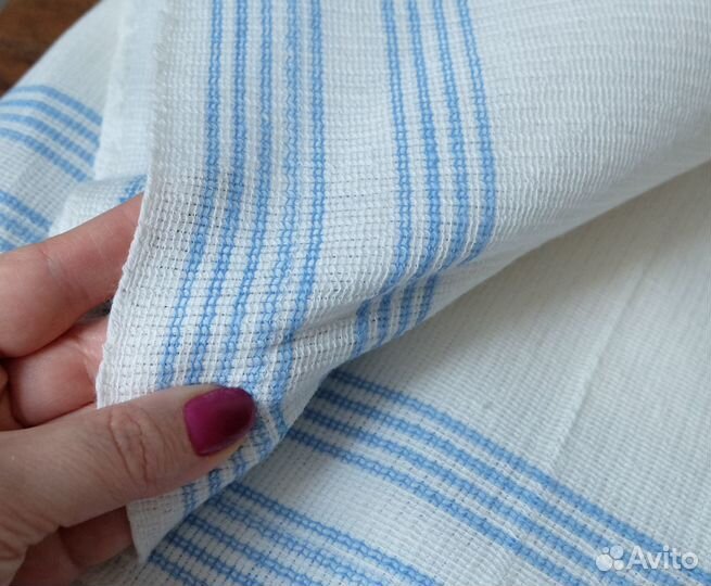 Ткань на полотенца в полоску