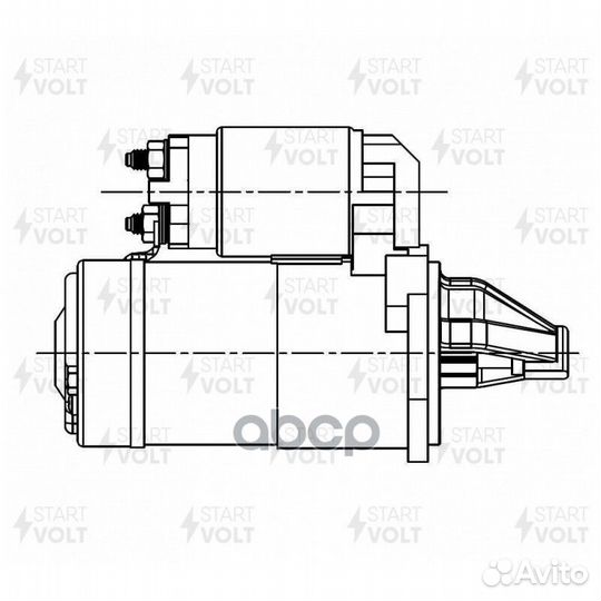 Стартер для а/м Kia Sportage II (04) /Ceed (06