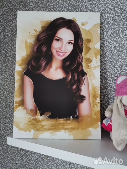 Печать фото на холсте