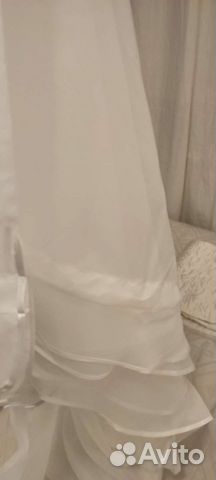 Балдахин на детскую кроватку + держатель