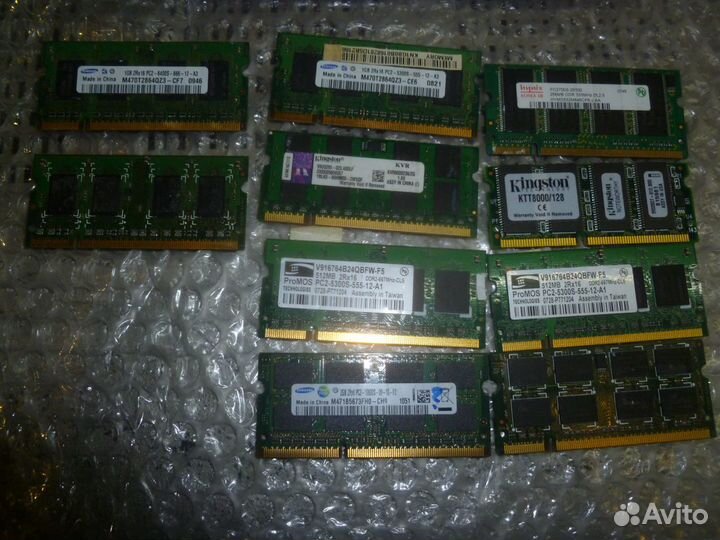Память ддр1,ддр2 и комплектующие от компов