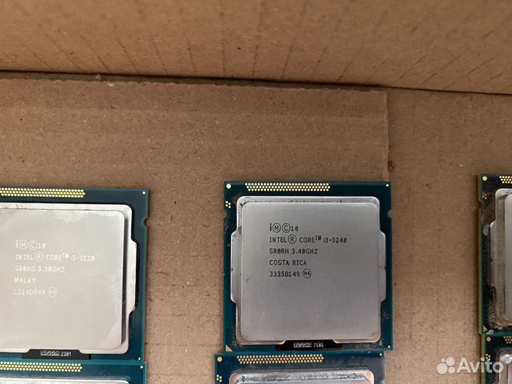 Процессоры intel/amd 1155/am4