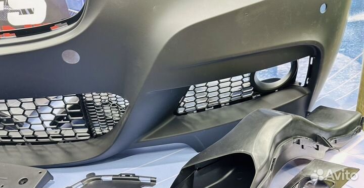 Бампер передний BMW F30 м пакет абс пластик