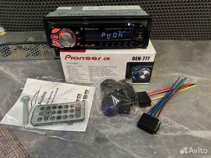 Магнитола pioneer с bluetooth