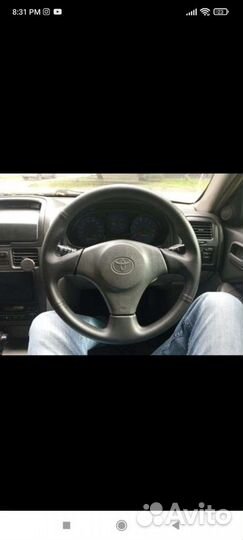 Кожаная оплетка на руль Toyota