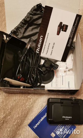 Радар-детектор-видеорегистрат rolsen RRD-300 новый