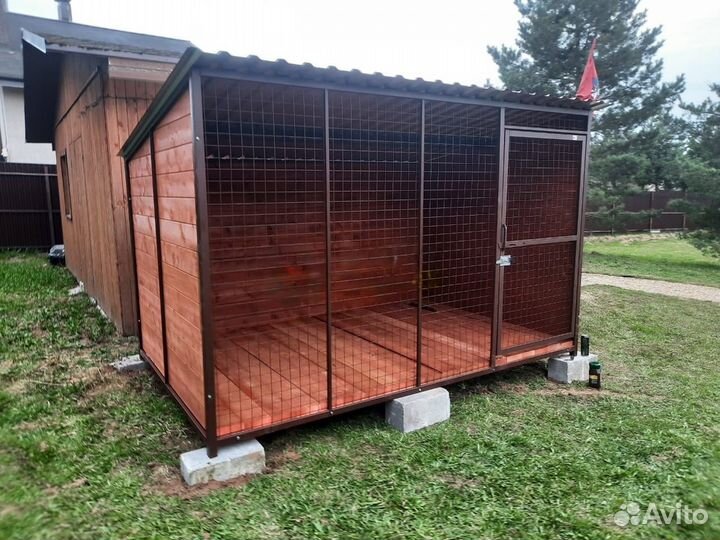 Вольер для собак уличный