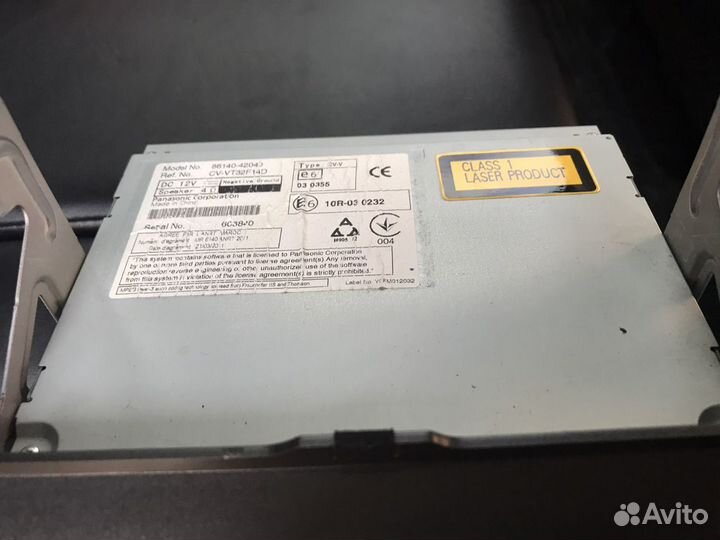 Оригинальная автомагнитола Toyota RAV4