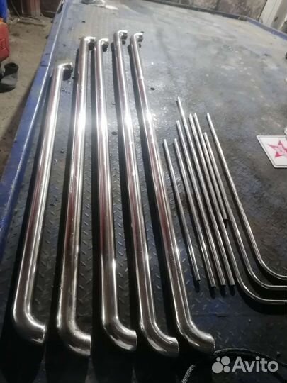 Отбойники хромированые