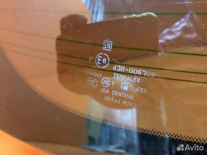 Стекло пятой двери Infiniti Fx35 S51 VQ35HR 2012