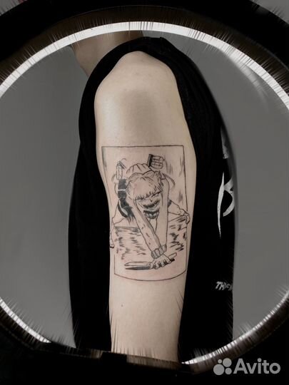 Аниме тату