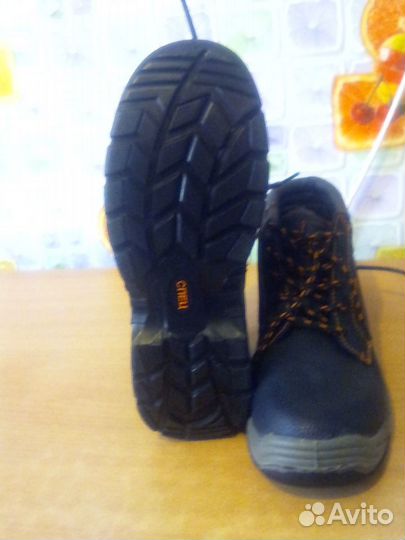 Ботинки кожанные