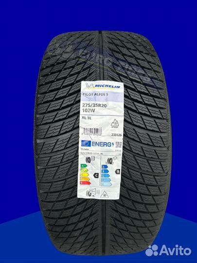 Michelin Pilot Alpin 5 245/40 R20 и 275/35 R20 102W
