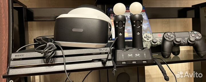 Игровая приставка Sony PlayStation 4 pro + vr ps