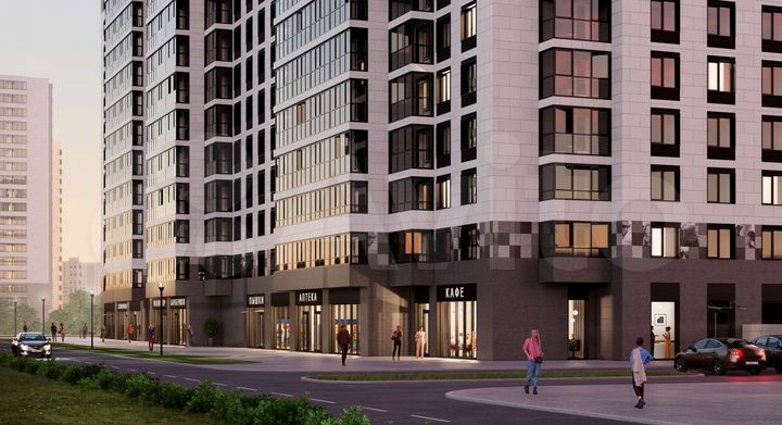 Квартира-студия, 29,1 м², 9/16 эт.