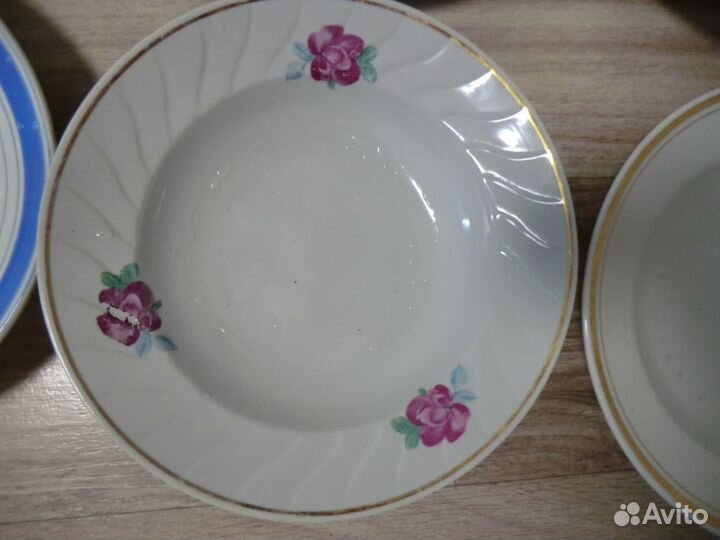 Тарелки суповые СССР 10шт.-дулево.богданович