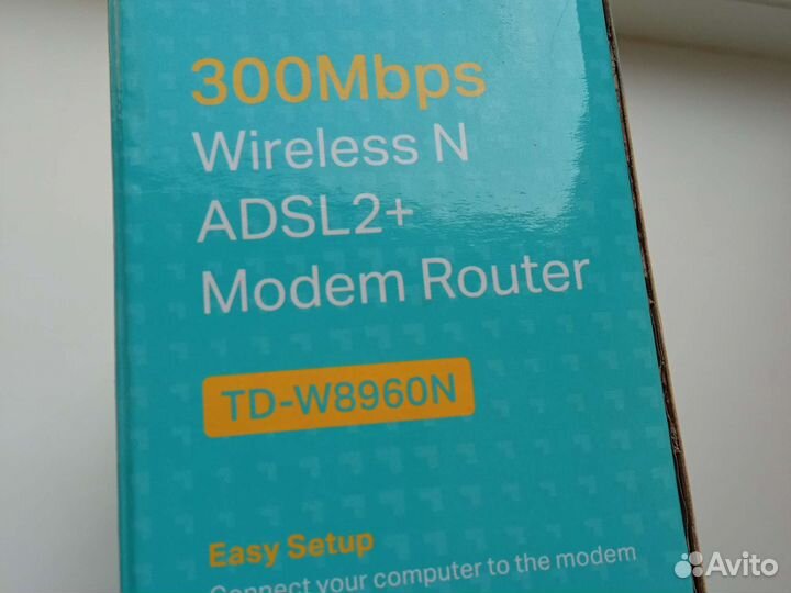 Модем tp link TD-W8960N
