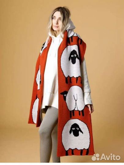 Новый шарф большой