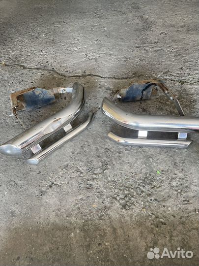 Защита бампера toyota prado 150