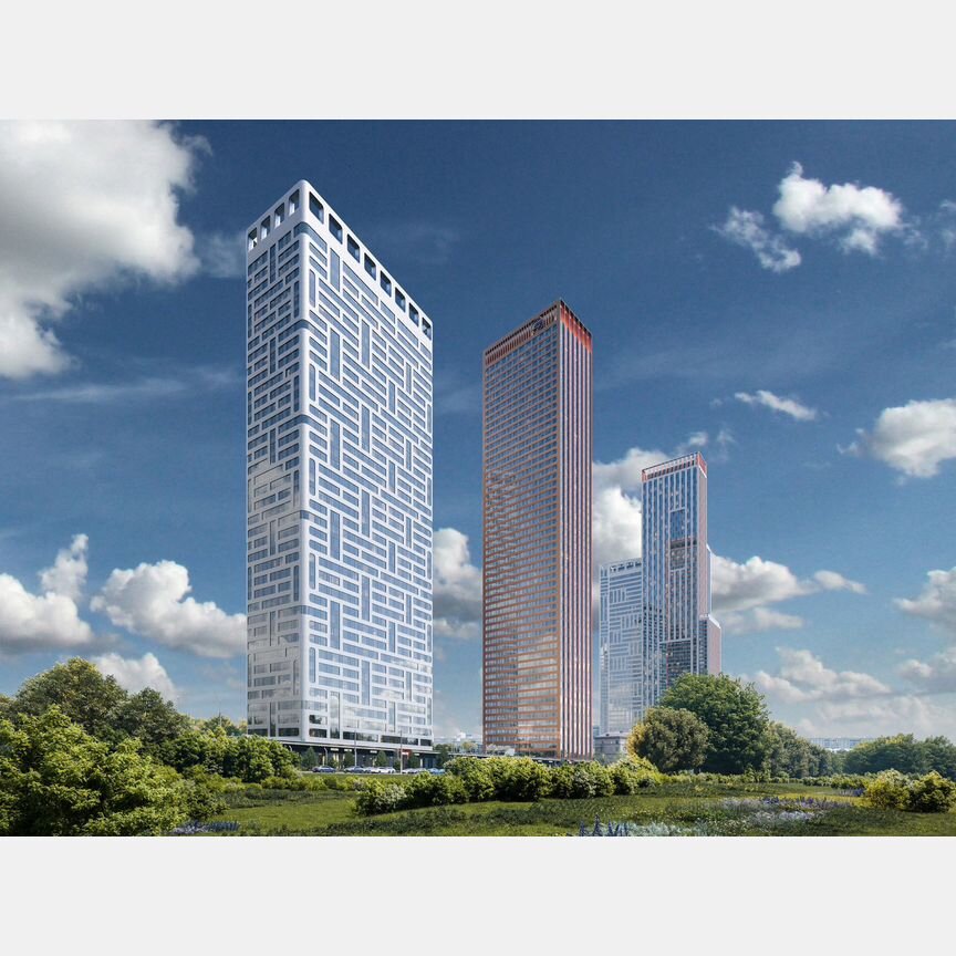 2-к. квартира, 64,7 м², 2/49 эт.