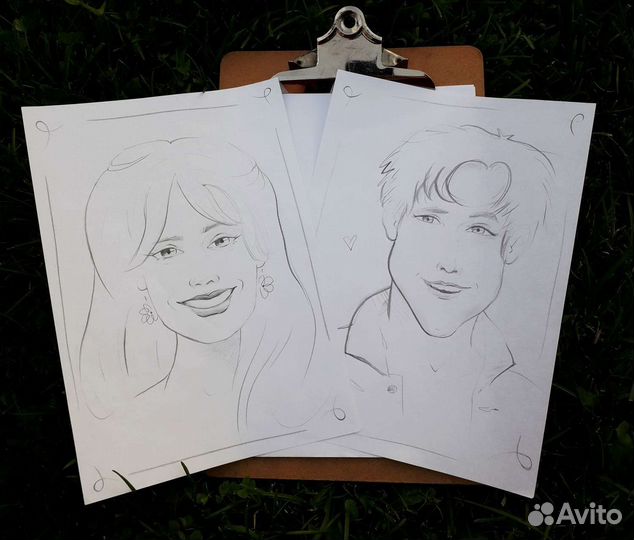 Художник шаржист на мероприятие портрет по фото