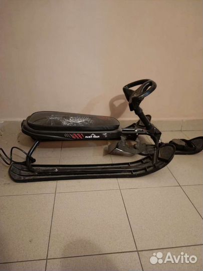 Снегокат с ручкой