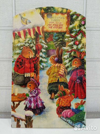 Доска разделочная деревянная