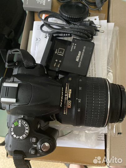 Зеркальный фотоаппарат nicon d3000 kit