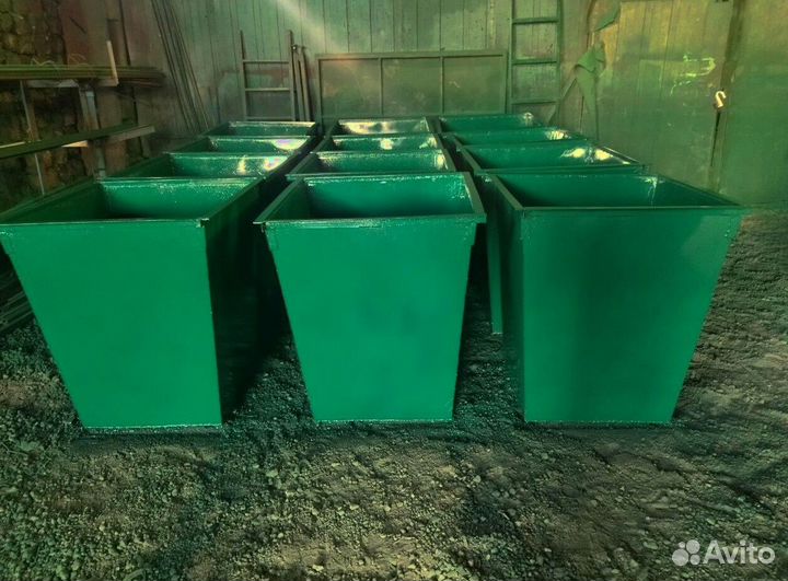 Мусорный контейнер 0.75 м3. Арт 23803