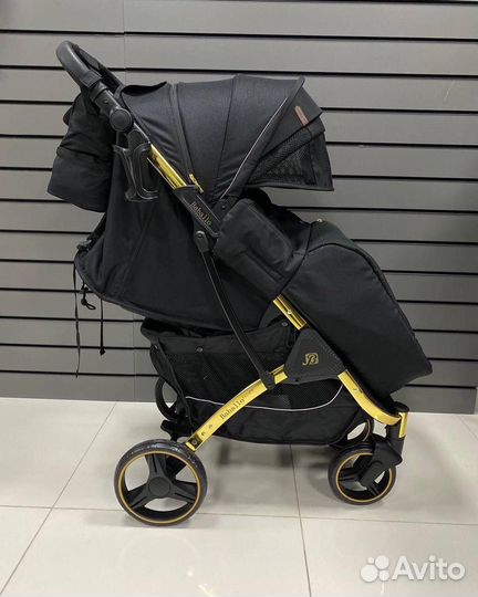 Коляска Babalo future 2023 золотая рама