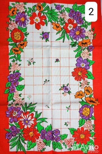 Новые кухонные полотенца лён хлопок