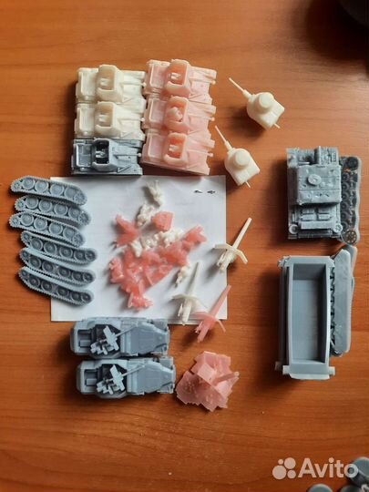 Art of Tactic, Zvezda, Модели 1/100