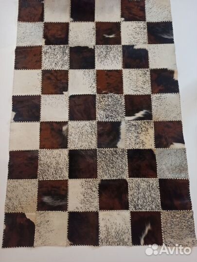 Ковер шкура зебу 119 на 180 Аргентина аукционный