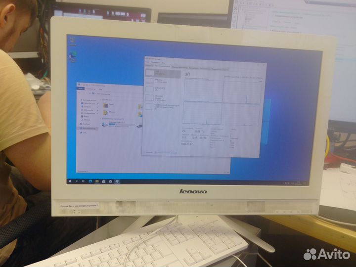 Компьютер моноблок lenovo