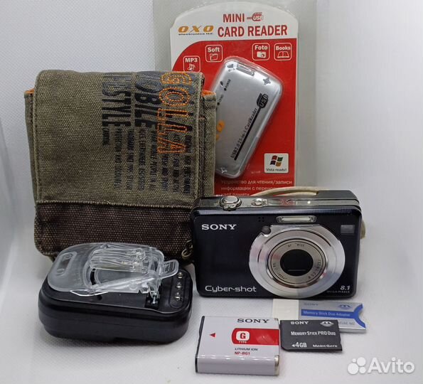 Компактный фотоаппарат Sony cyber shot dsc w100