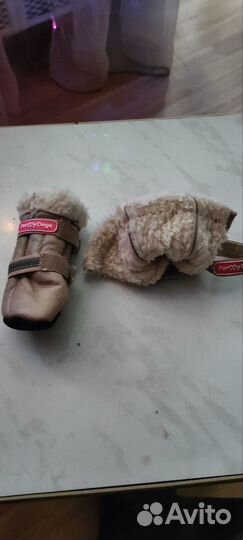 Обувь зимняя для собак