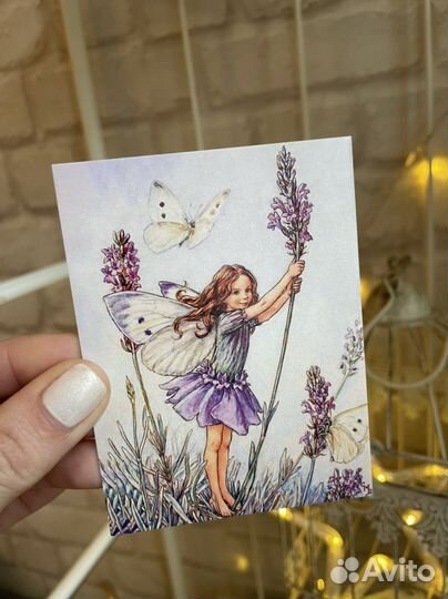 Мини-открытки «Феи» новые разные