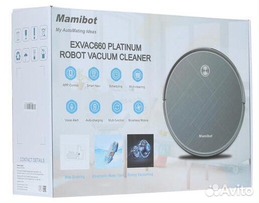 Робот пылесос Mamibot exvac660