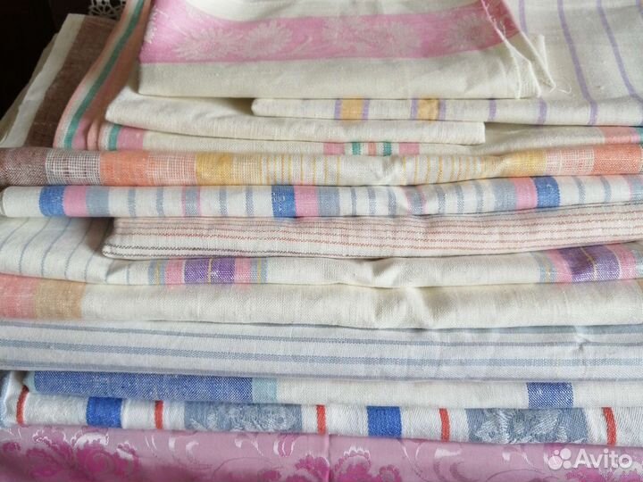 Ткань на полотенца-лен