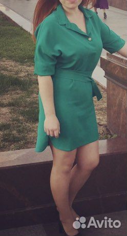 Платье рубашка 44 46