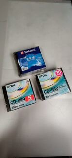 Диски CD-R/DVD-R/DVD-RW + дискеты, новые