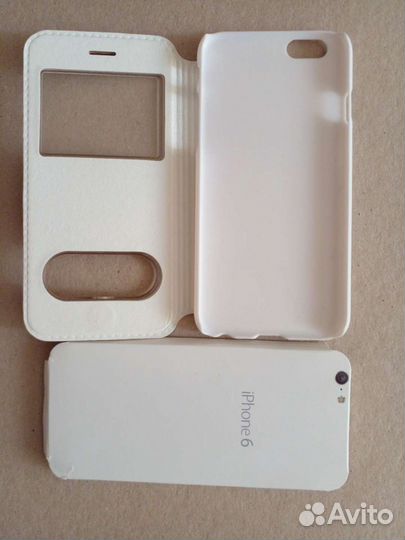 Чехол с окном на iPhone 6