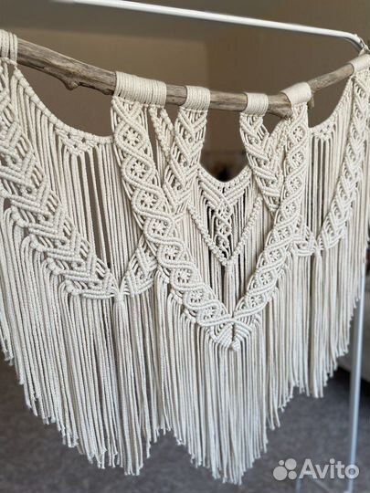 Панно макраме, настенная декорация