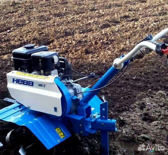 Вспашка мотоблоком