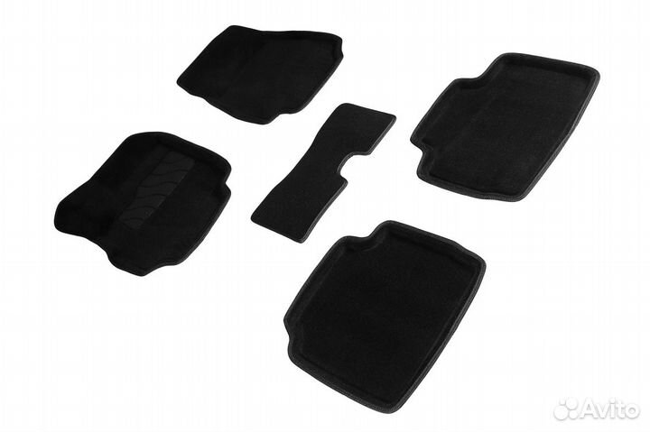 Ворсовые-3D-ковры для LADA Niva -2121 (2019-2023г)