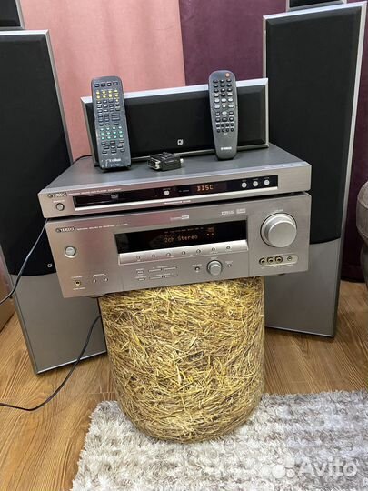 Ресивер Yamaha RX-V 459 + DVD-S 557+Акустика