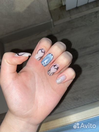 Маникюр с покрытием гель лак