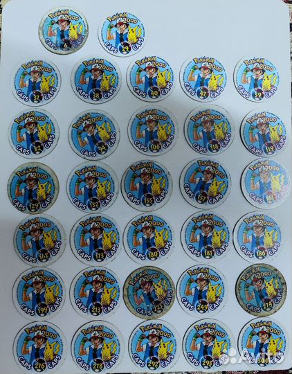 Фишки покемон 2000